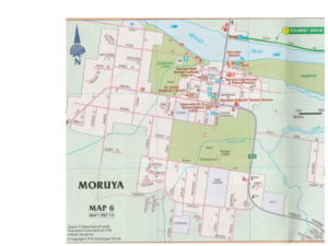 Map of showground